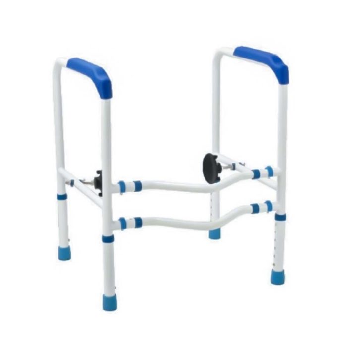 Toilet Support frame/Toilet Safety Rail with Adjustable Height and Width